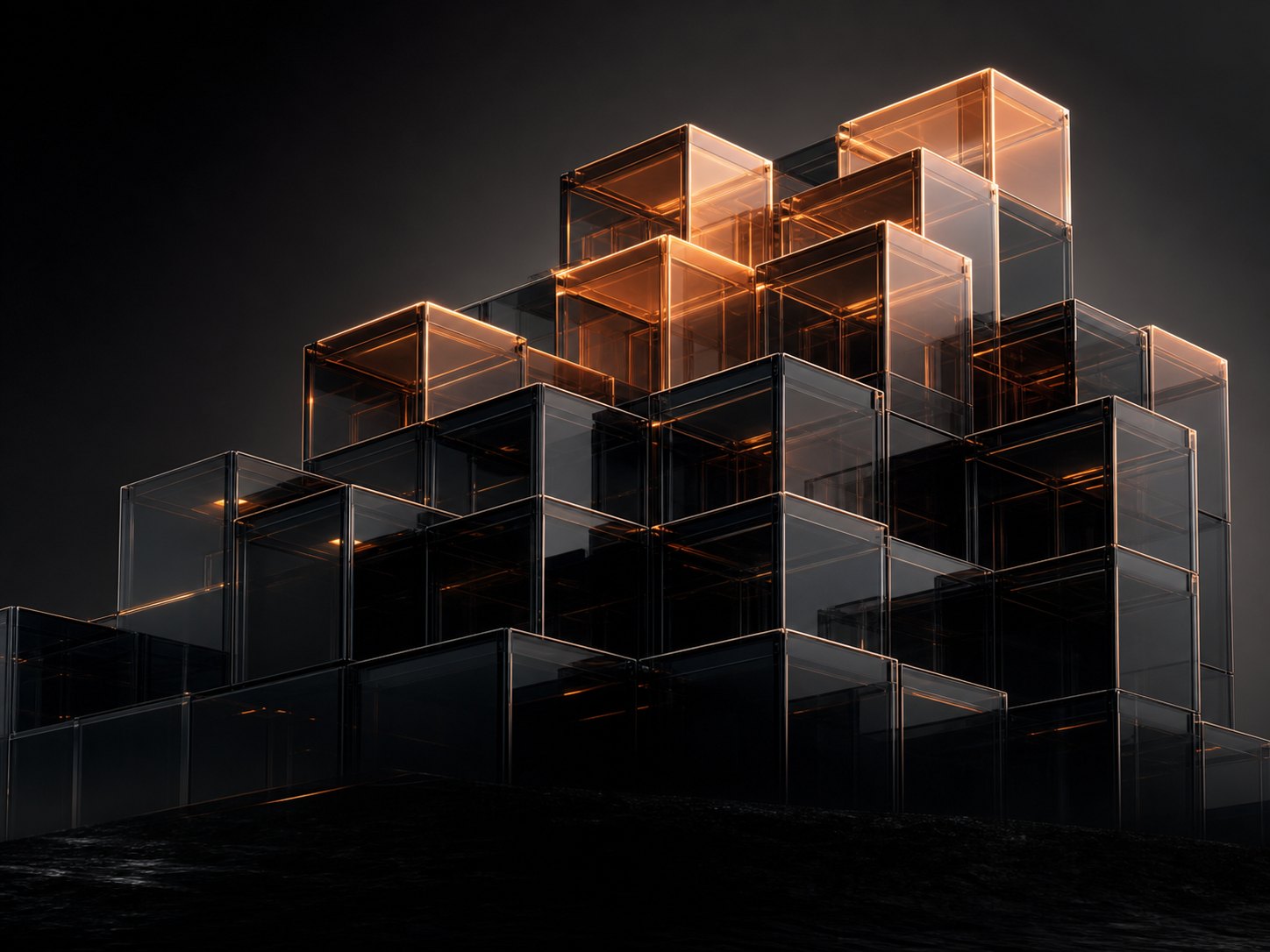 Modulares System, das flexibel nach oben wächst